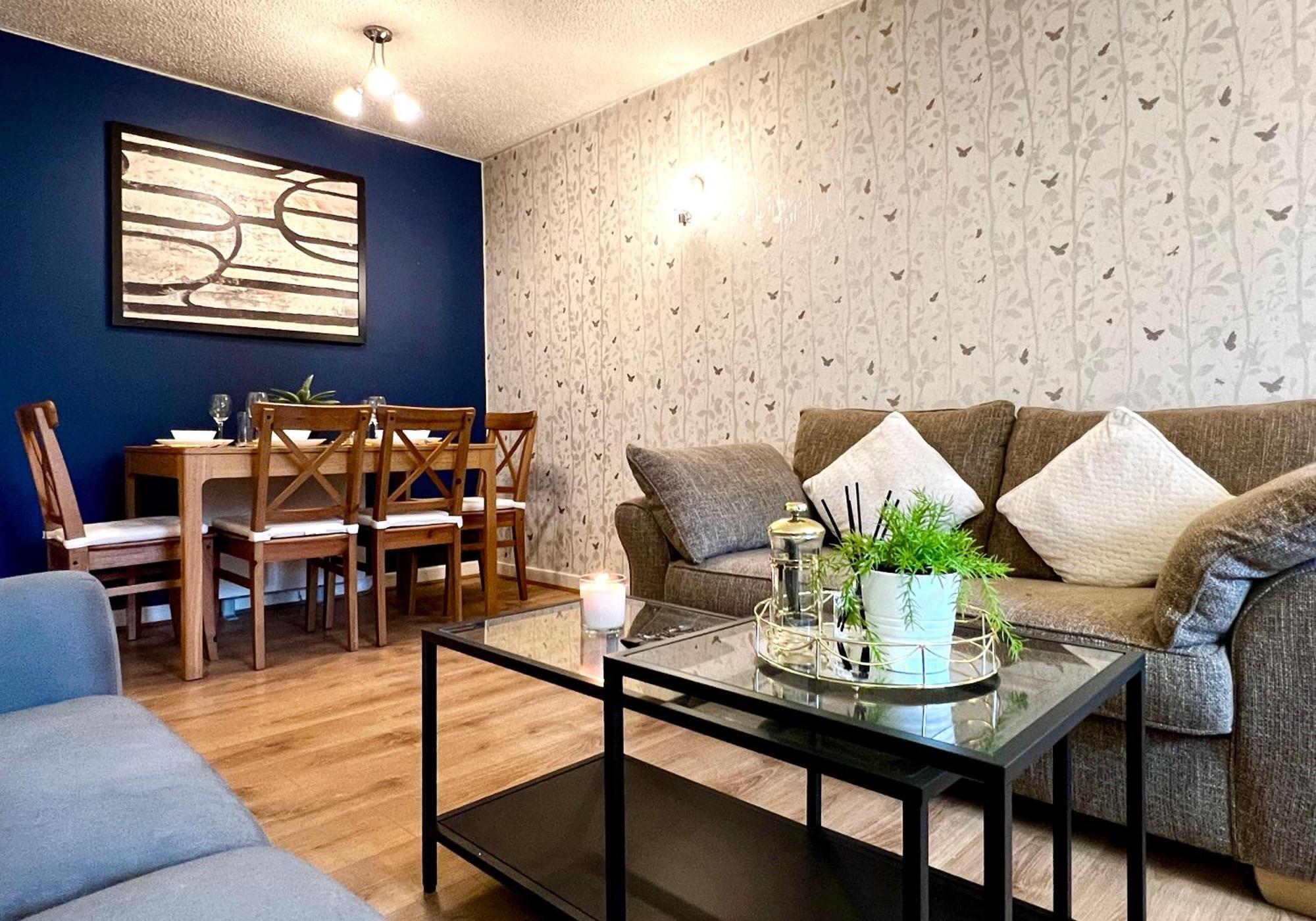 Ground Floor Flat With Free Parking & Wifi Apartamento Glasgow Exterior foto