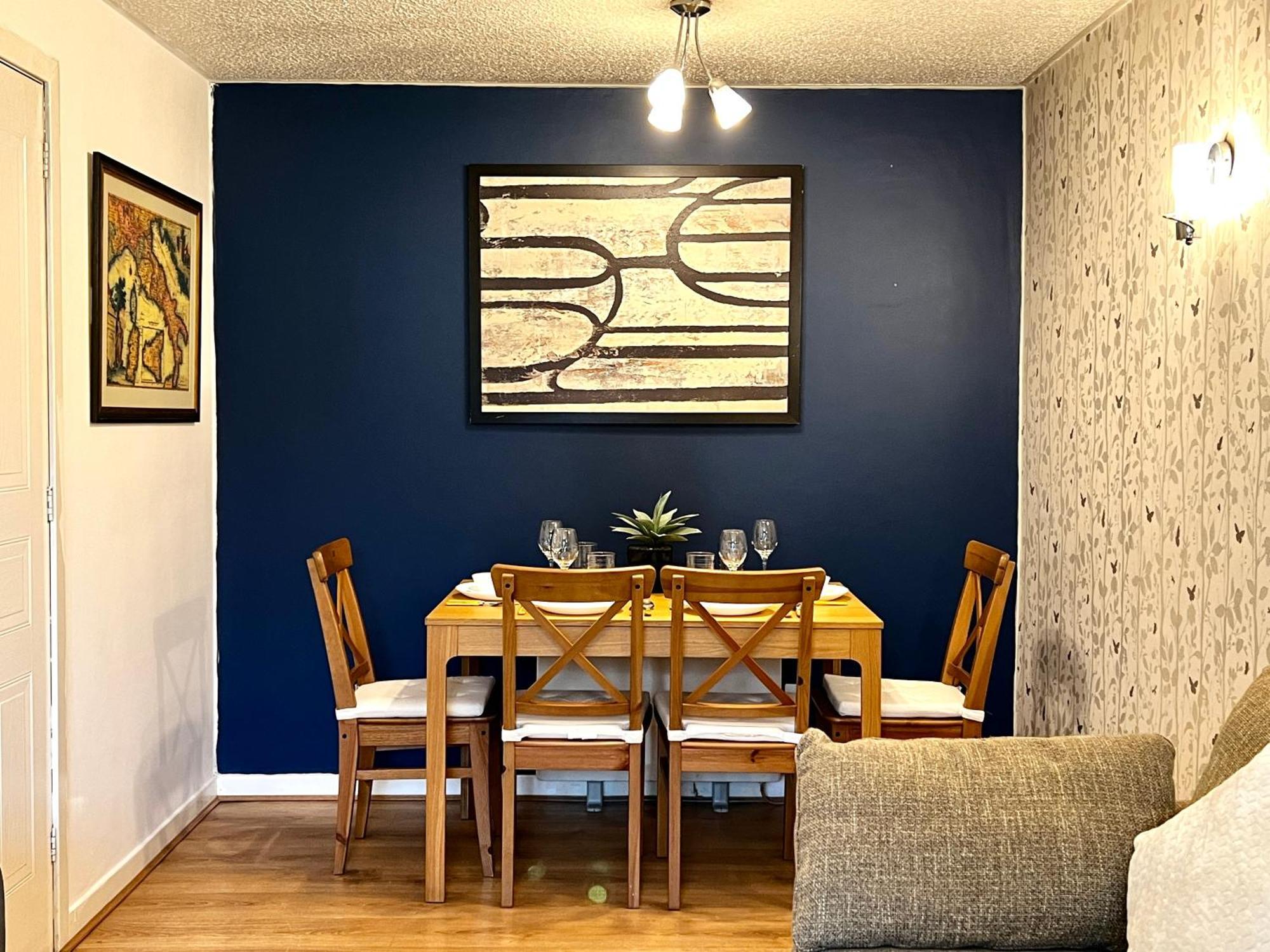 Ground Floor Flat With Free Parking & Wifi Apartamento Glasgow Exterior foto